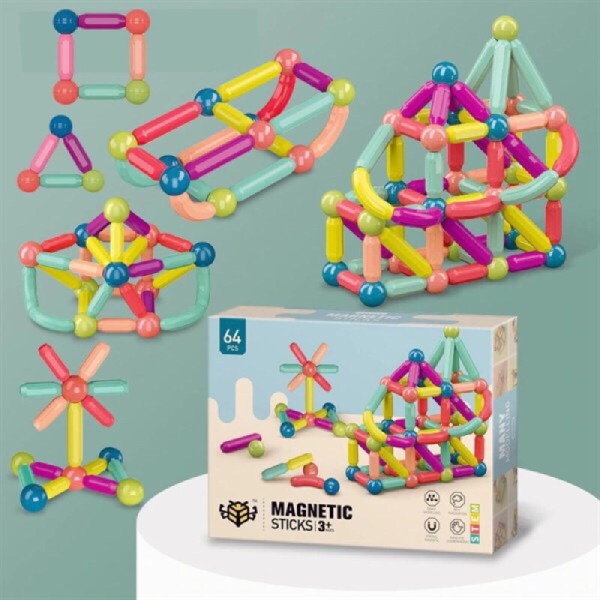 Bộ xếp hình nam châm 3D