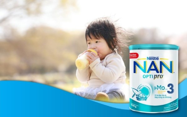 Sữa Nan tốt cho hệ tiêu hóa