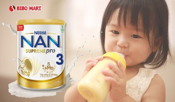 Sữa Nan giúp bé tăng cân đều, khỏe mạnh
