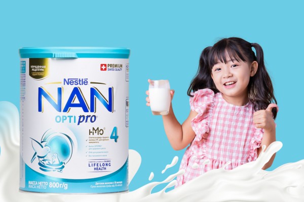 Công dụng sữa Nan Nga 4 đối với sự phát triển của trẻ