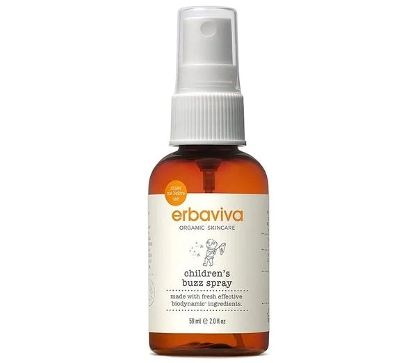 Xịt chống muỗi Erbaviva hữu cơ chuẩn USDA - bảo vệ da nhạy cảm của bé yêu