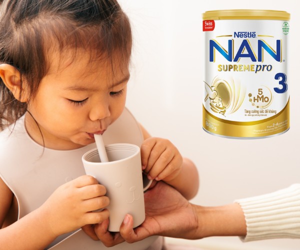 Nan Supreme Pro 3 giúp bé tăng cân ổn định