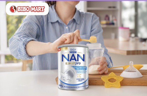Cách pha sữa Nan ExpertPro đúng