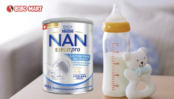 Sữa Nan Lactose Free là sản phẩm dành cho các bé dị ứng với đường lactose