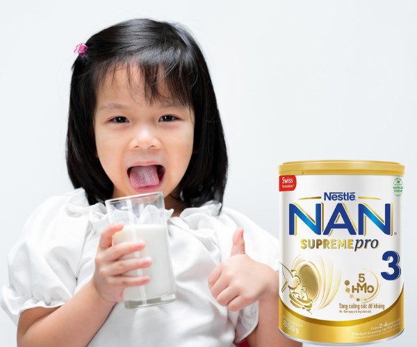 Sữa Nan số 3 tăng cường miễn dịch cho bé