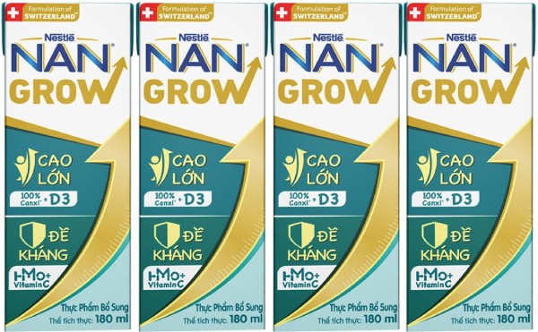 Sữa Nan pha sẵn chứa nhiều loại vitamin cho bé