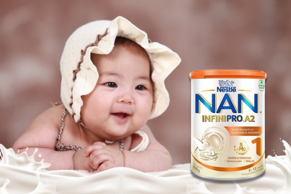 Sữa NAN Infinipro số 1 giúp bé tăng cường đề kháng