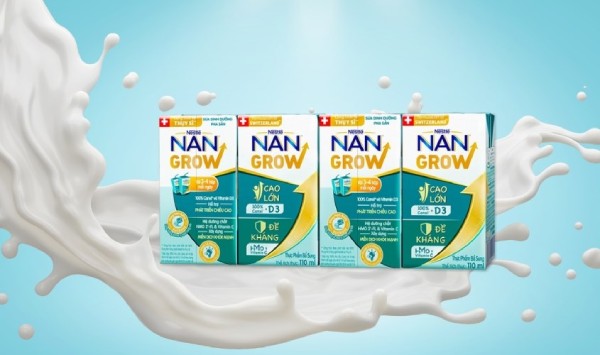 Công dụng sữa Nan Grow dinh dưỡng đối với sự phát triển của trẻ
