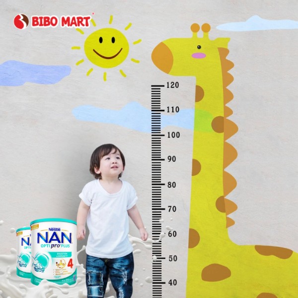 Sữa Nan số 4 phát triển chiều cao toàn diện