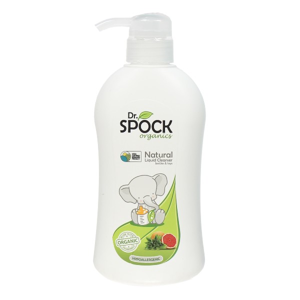 Nước rửa bình sữa Dr.Spock Organics 450ml