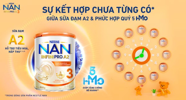 Thành phần sữa Nan Infinipro A2 số 3