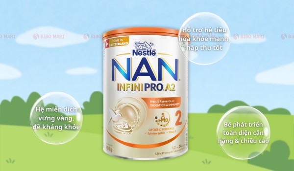 Công dụng của sữa Nan Infinipro A2 số 2