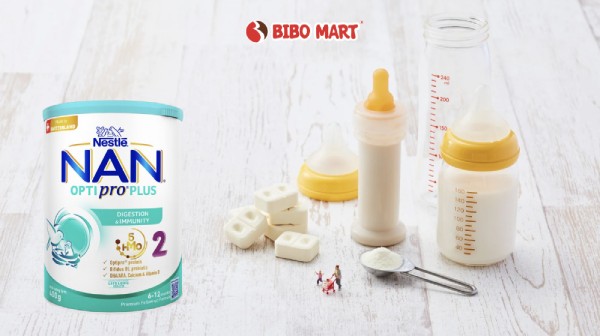 Cách pha Nan Optipro Plus số 2 400g đúng