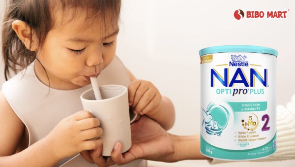 Cách pha Nan Optipro plus 2 800g đúng