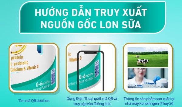 Hướng dẫn truy xuất nguồn gốc sữa Nan