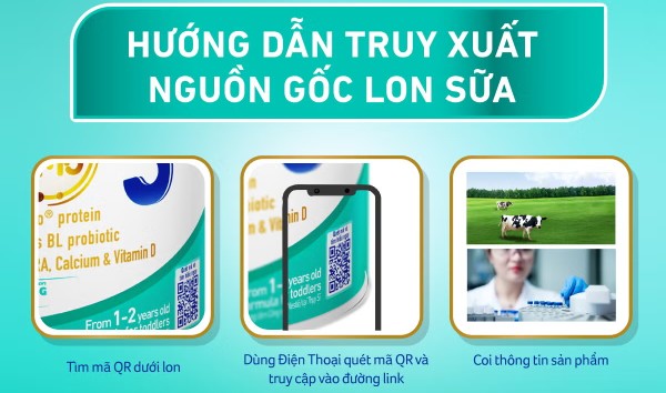 Cách truy xuất nguồn gốc sữa Nan
