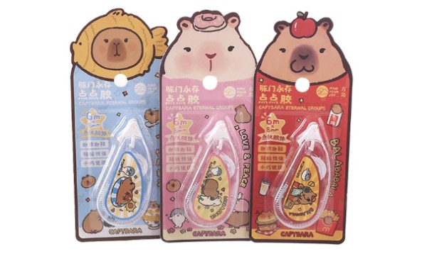 Bút xóa băng keo hình Capybara cho bé