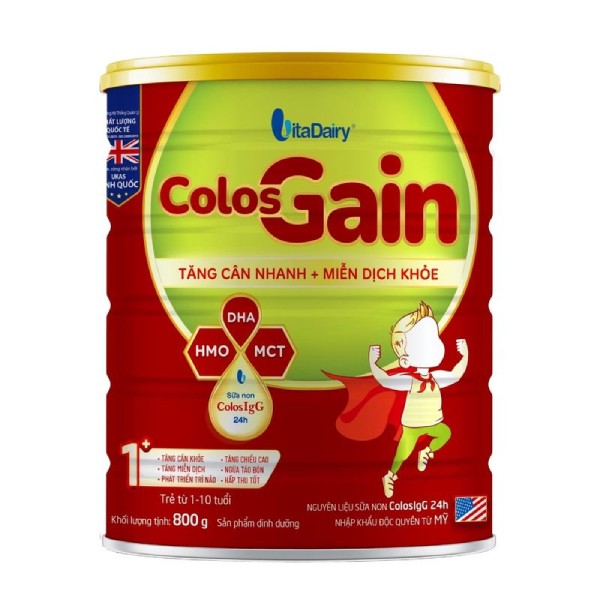 Sữa Colos Gain số 1 hộp 800g