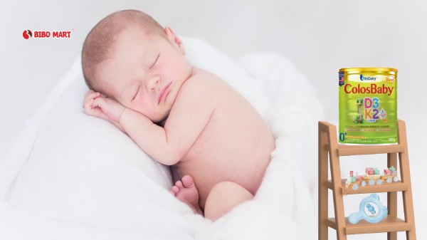 Sữa ColosBaby Gold D3K2 0+ hỗ trợ bé khỏe mạnh