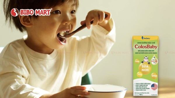 Cách sử dụng và bảo quản sữa ColosBaby 180ml