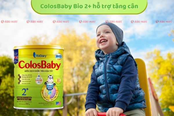 Sữa ColosBaby Bio Gold số 2 hỗ trợ tăng cân
