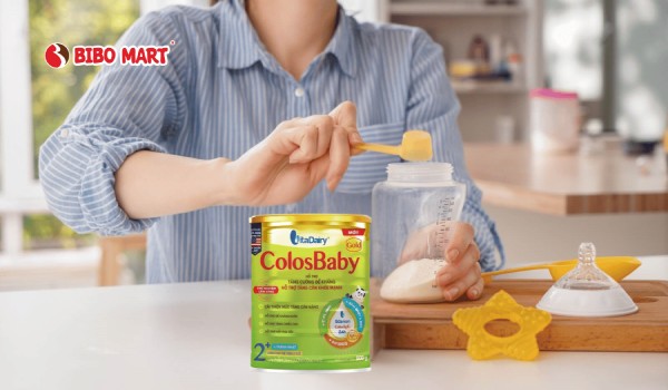 Cách pha sữa ColosBaby dành cho bé từ 2 tuổi