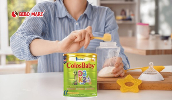 Hướng dẫn pha sữa ColosBaby Gold 0+