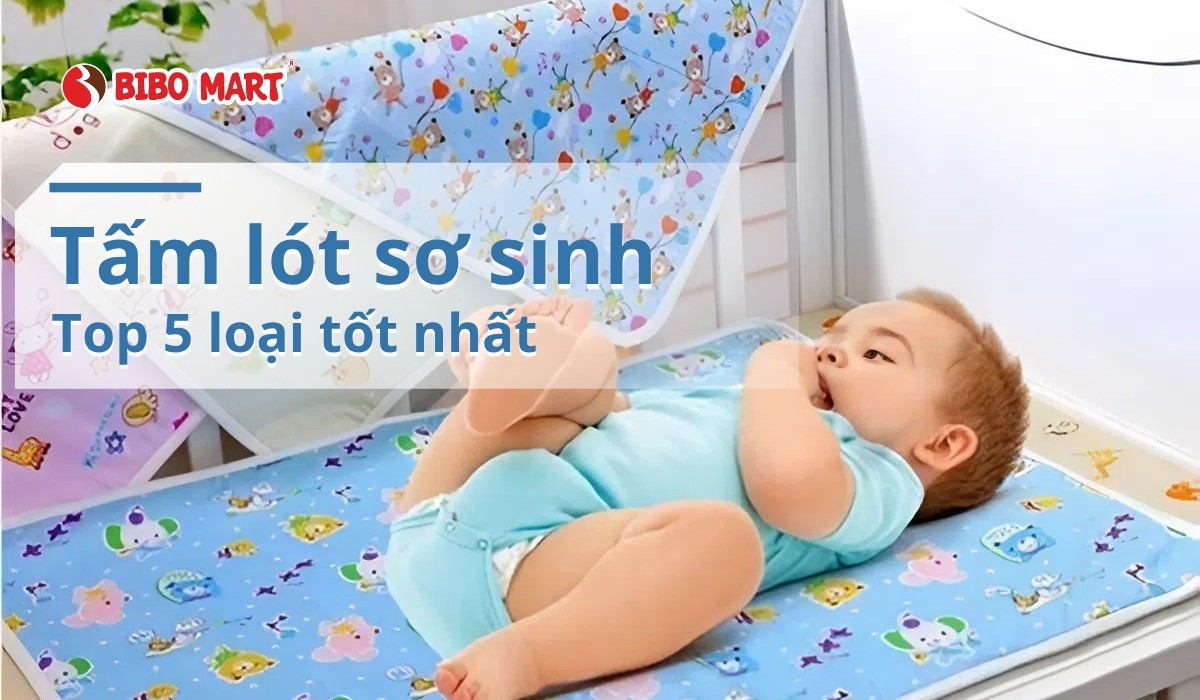 tấm lót sơ sinh