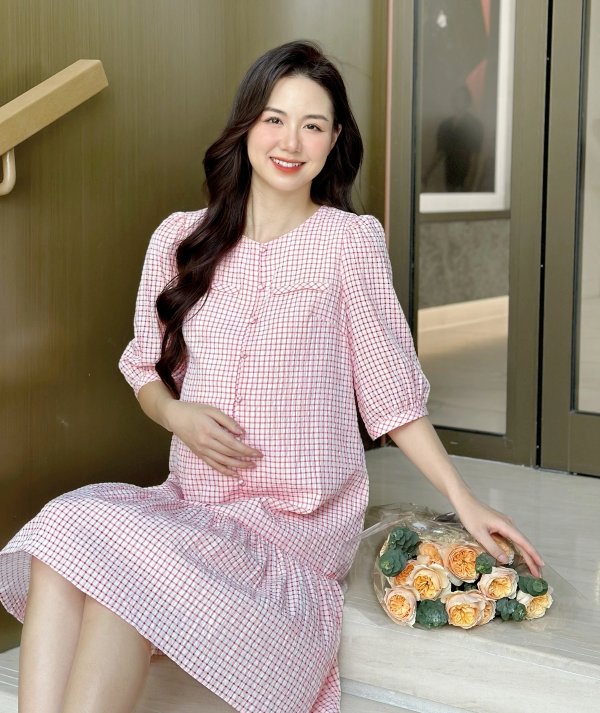 Kiểu dáng váy suông là chân ái cho mọi giai đoạn thai kỳ