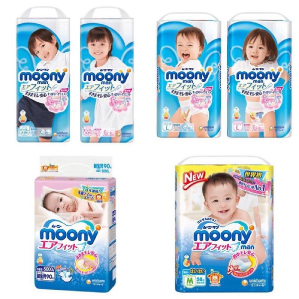 Làm sao chọn đúng size bỉm Moony cho bé