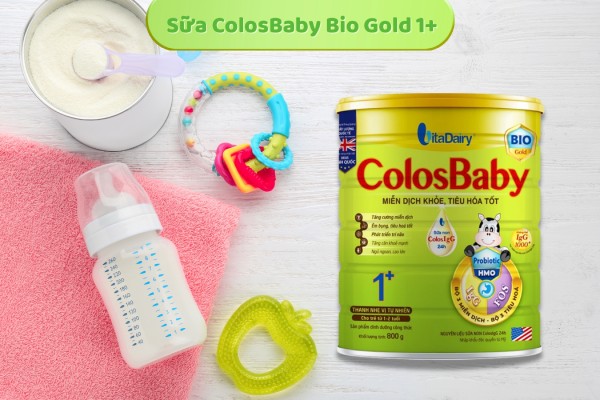 Sữa ColosBaby Bio 1+ cho bé từ 1-2 tuổi