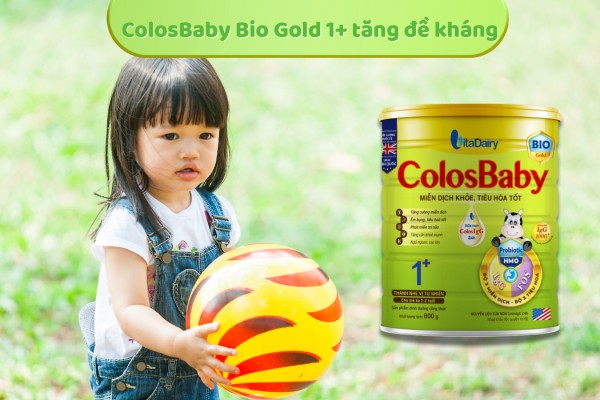 ColosBaby Bio 1 hỗ trợ tăng đề kháng cho bé