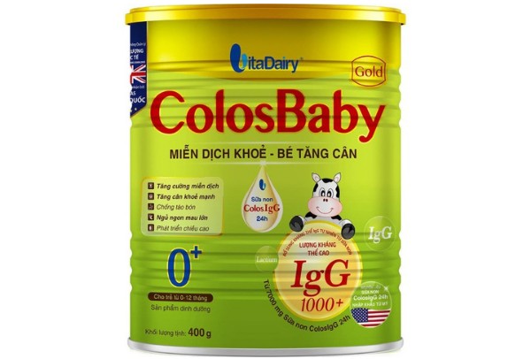 Sữa ColosBaby Gold số 0 hộp 400gr 