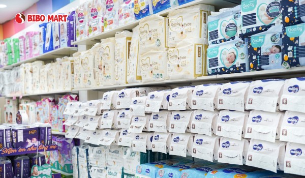 Mua tã dán Moony Newborn Natural chính hãng tại Bibo Mart