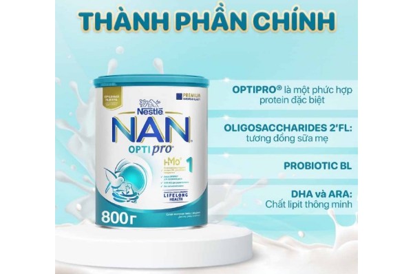 Sữa Nan Nga số 1 800g