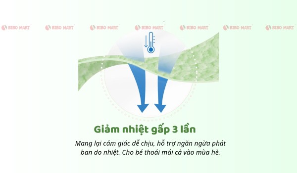 Tã quần Huggies giảm nhiệt gấp 3 lần