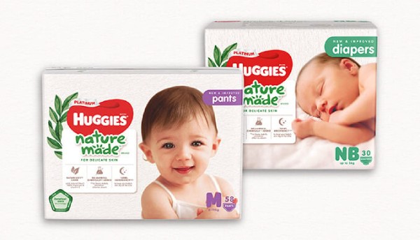 Bỉm - tã Huggies Plainum Nature Made