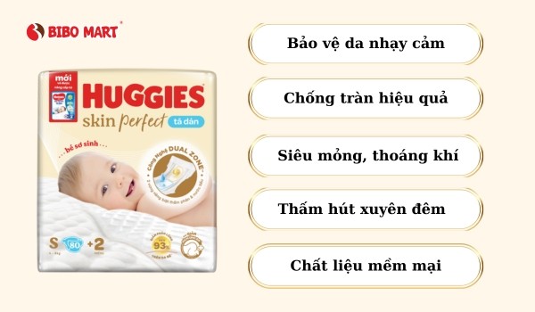 Những đặc điểm nổi bật của các dòng sản phẩm Huggies