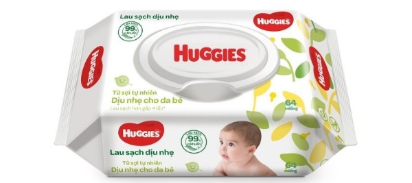 Khăn giấy ướt Huggies 