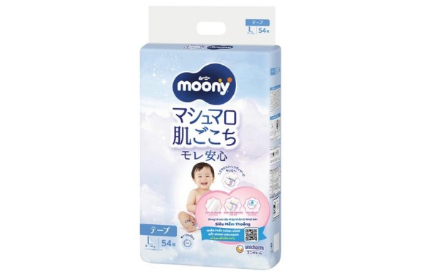 Tã dán Moony size L