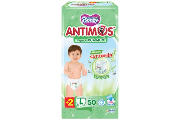 Tã quần Bobby Antimos xua muỗi