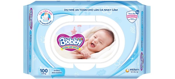 Giấy ướt trẻ em Bobby
