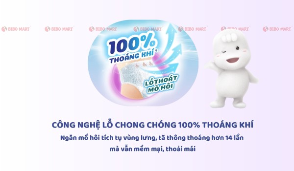 Tã quần Bobby thoáng khí