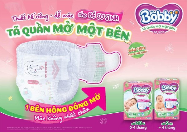 Thiết kế mở 1 bên hông mới