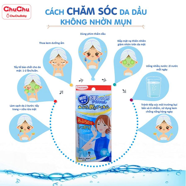 Sản phẩm phim thấm dầu của ChuChuBaby