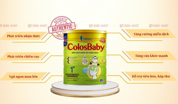 Công dụng nổi bật của sữa ColosBaby IQ Gold 1+