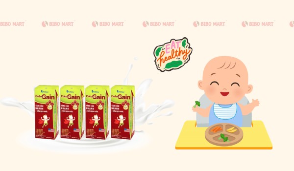 Sữa bột pha sẵn Colos Gain 180ml giúp bé ăn ngon hơn