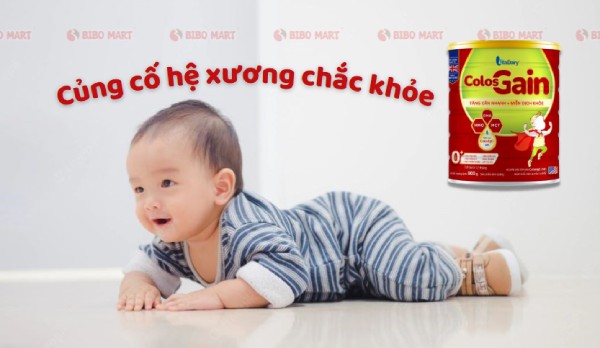 Sữa hỗ trợ bé phát triển hệ xương - răng khỏe mạnh