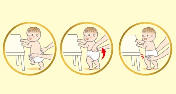 Hướng dẫn cách mặc tã quần cho bé