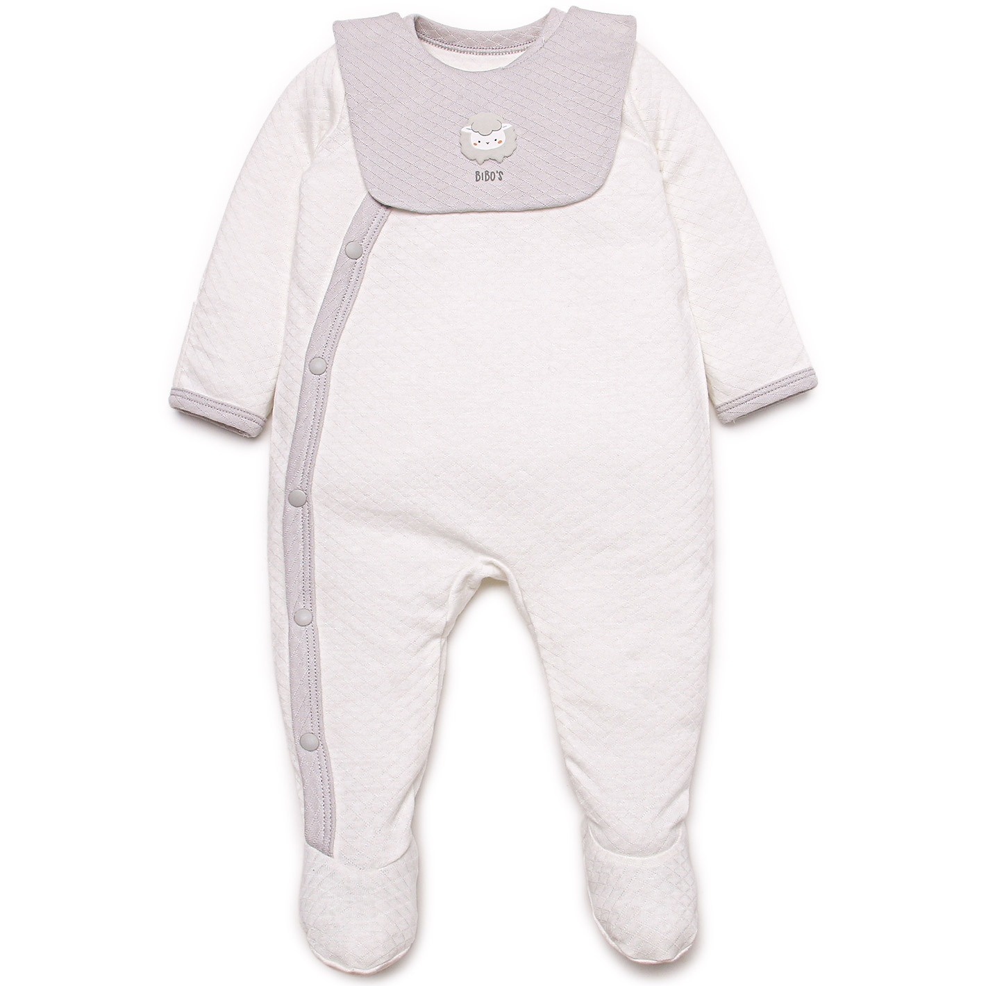 Body BT DT Bibos CAN T310133 mix yếm cừu ghi 